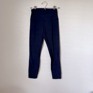 Lululemon size 6 navy leggings